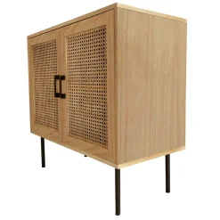 Kommode mit Wiener Geflecht Türen - Esholda