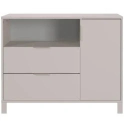 Kommode Wickelkommode in Hellgrau - Afilon