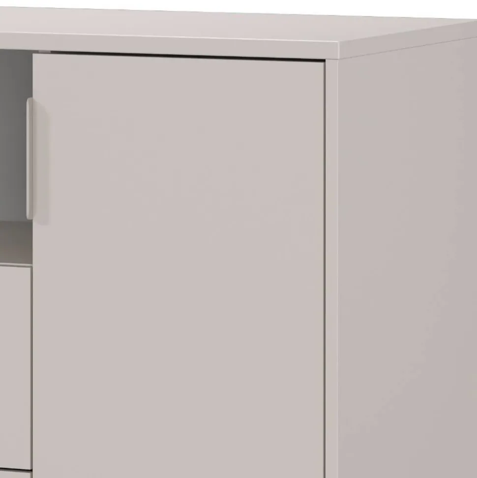 Kommode Wickelkommode in Hellgrau - Afilon