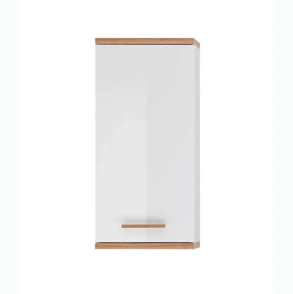 Kompakte Badmöbel im Skandi Design - Timur (dreiteilig)