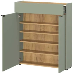 Kompakte Flurmöbel Kombi 97 cm breit - Point (dreiteilig)