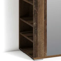 Kompakte Garderobe in Altholz Optik - Ponzet