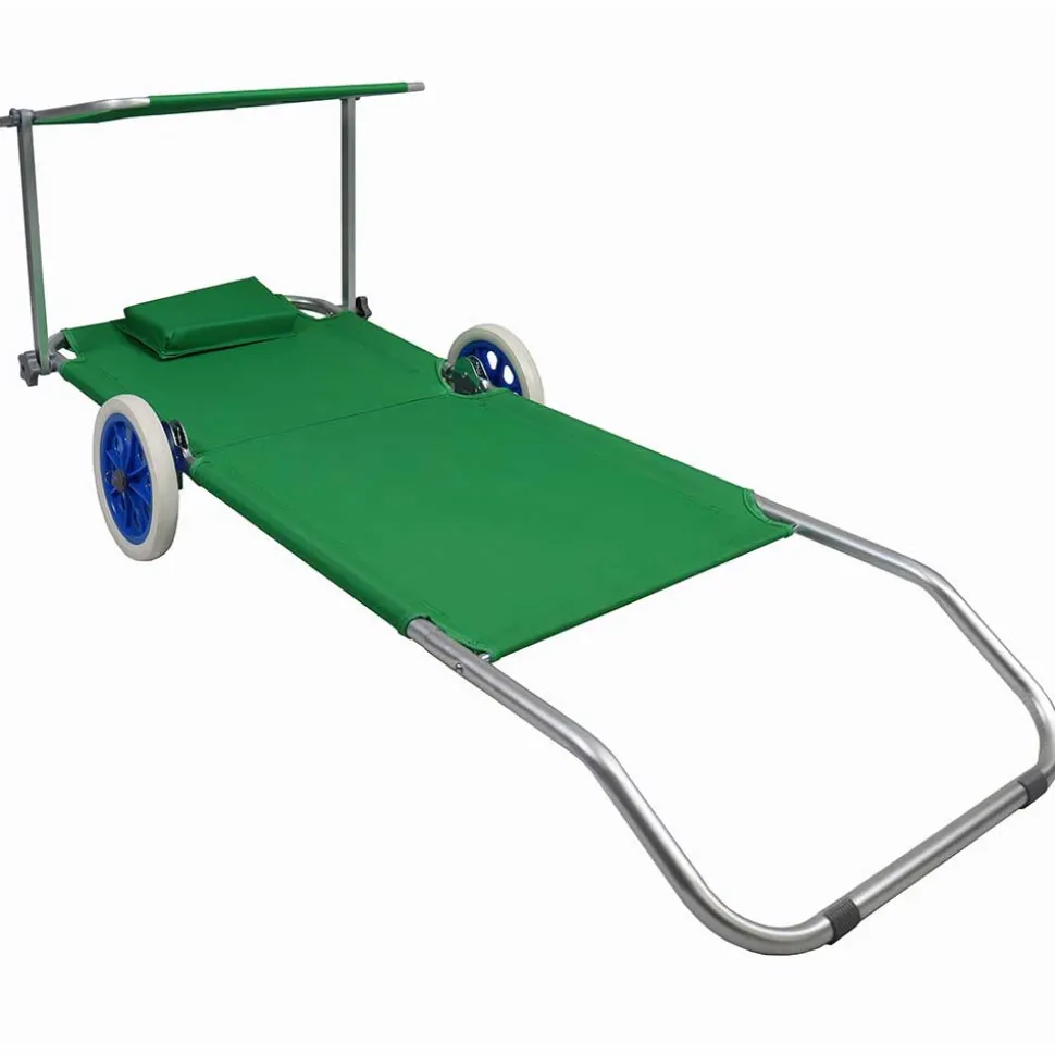 Kompakte Rollliege für Garten oder Strand - Asan