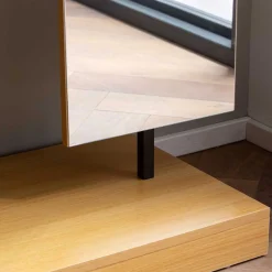 Kompakte Standgarderobe mit Spiegel - Jannick