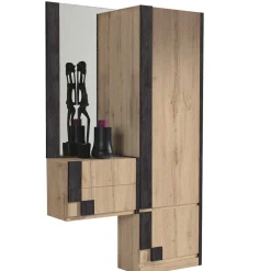 Kompaktes Flurmöbel Set - Valbera (dreiteilig)