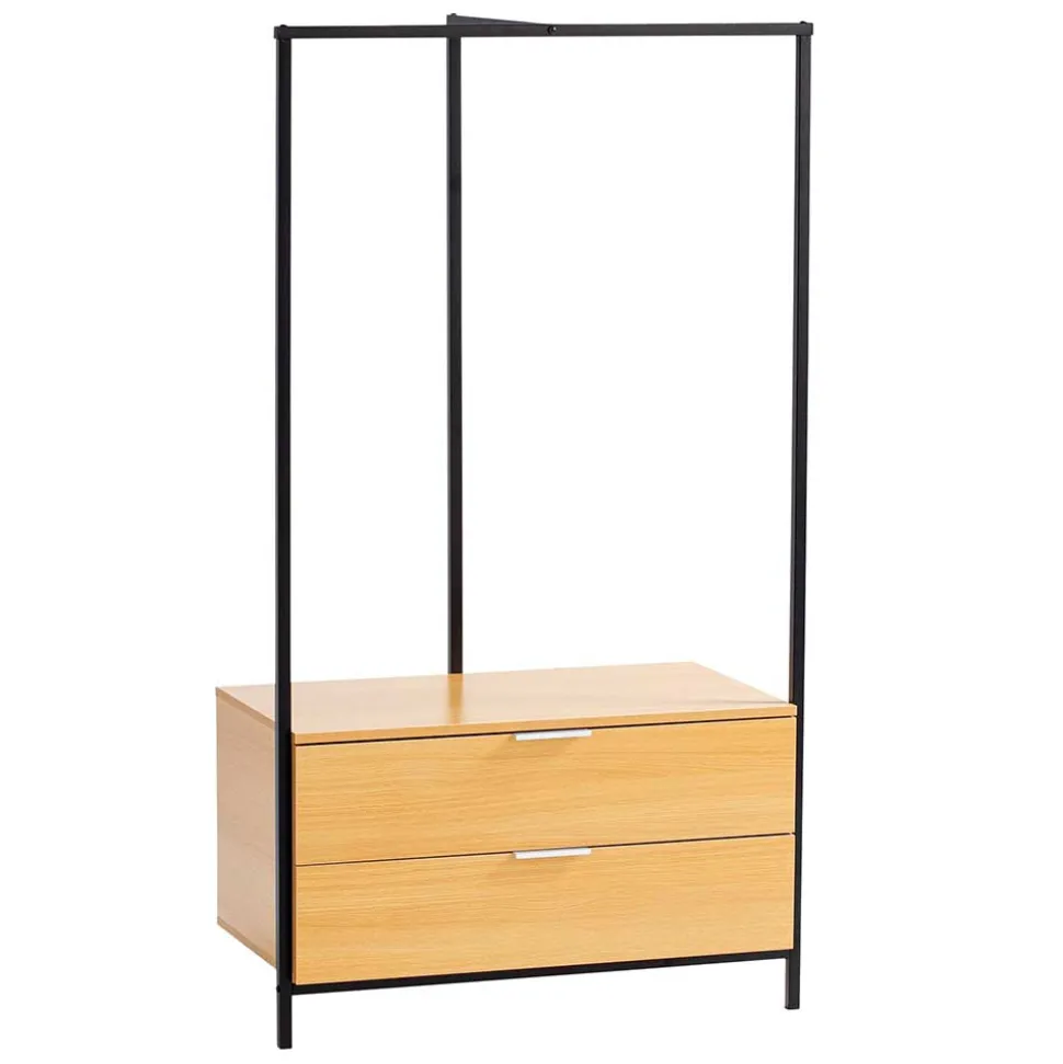 Kompaktgarderobe mit zwei Schubladen - Jannick