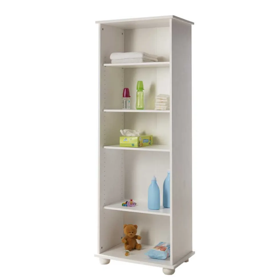 Komplett Babyzimmer Narcisso in Weiß (fünfteilig)