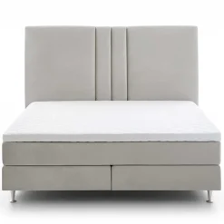 Komplett Boxspringbett in Creme - Skowera