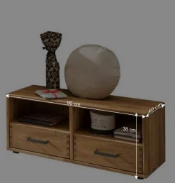 Komplett Flureinrichtung aus Holz - Teano (fünfteilig)