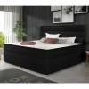 Komplett Polsterbett in Schwarzbraun - Prabhaa