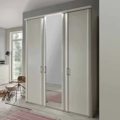 Komplett Schlafzimmer Ronis mit Einzelbett in Komforthöhe (fünfteilig)