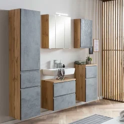 Komplette Einrichtung fürs Bad - Mia (fünfteilig)