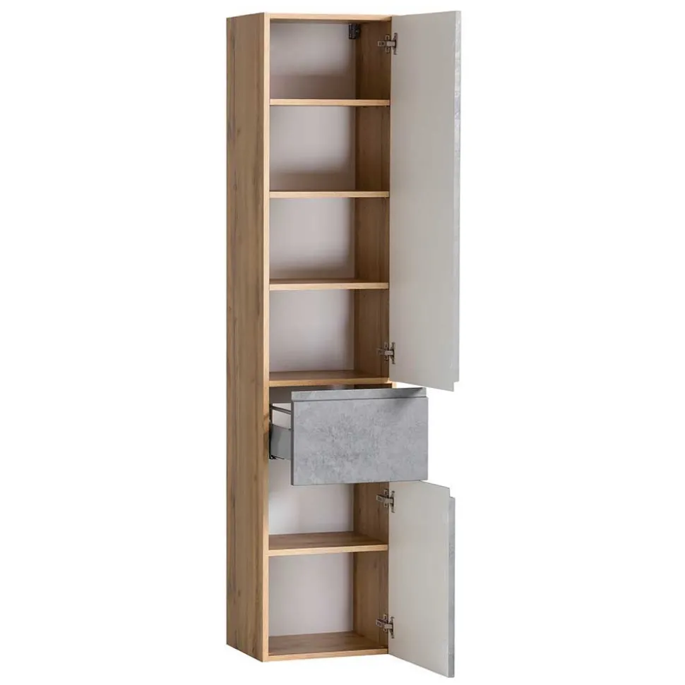 Komplette Einrichtung fürs Bad - Mia (fünfteilig)