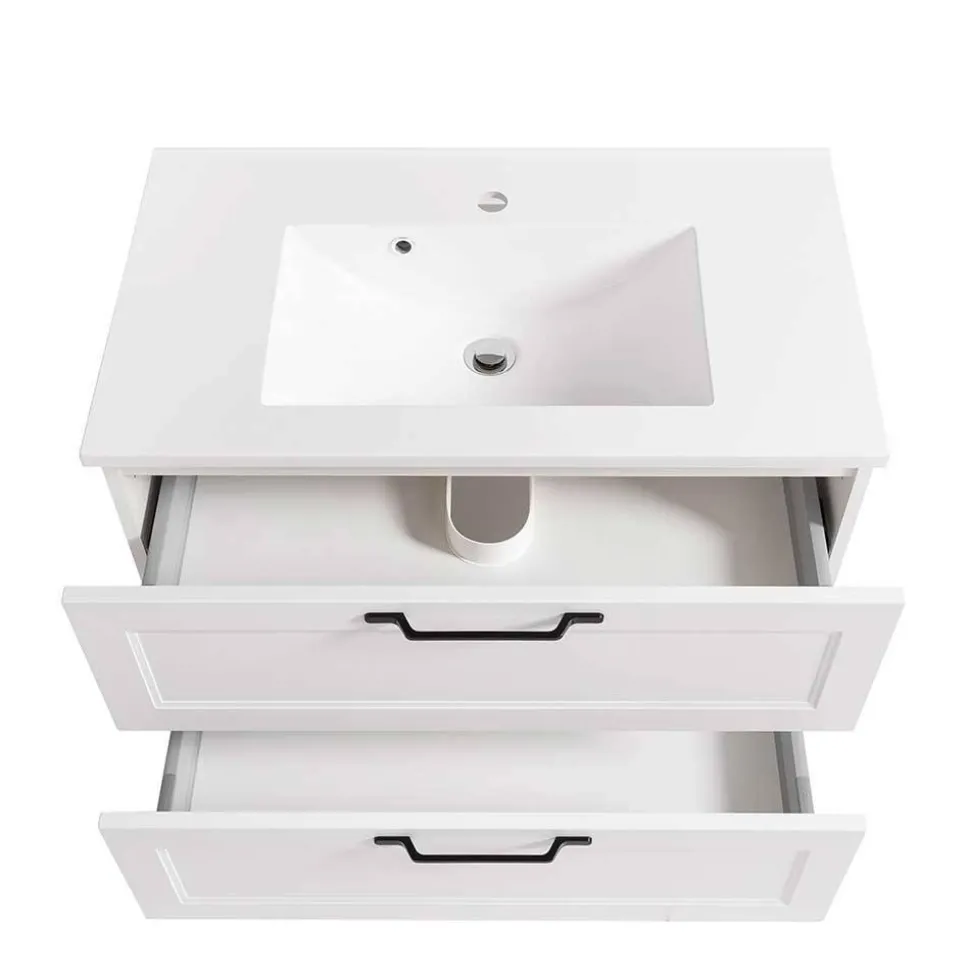 Kompletteinrichtung Bad Möbelset - Gyatso (fünfteilig)