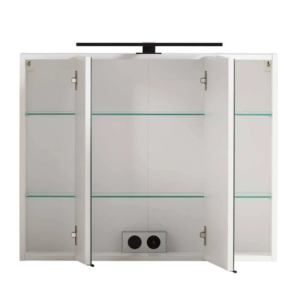 Kompletteinrichtung Bad Möbelset - Gyatso (fünfteilig)