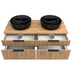 Komplett-Einrichtung Bad modern - Crystoga (vierteilig)