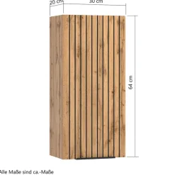 Kompletteinrichtung Badmöbel modern - Crystoga (fünfteilig)