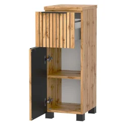 Kompletteinrichtung Badmöbel modern - Crystoga (fünfteilig)