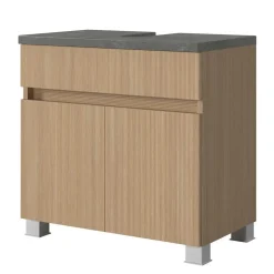 Kompletteinrichtung Badmöbel Set - Leitha (fünfteilig)