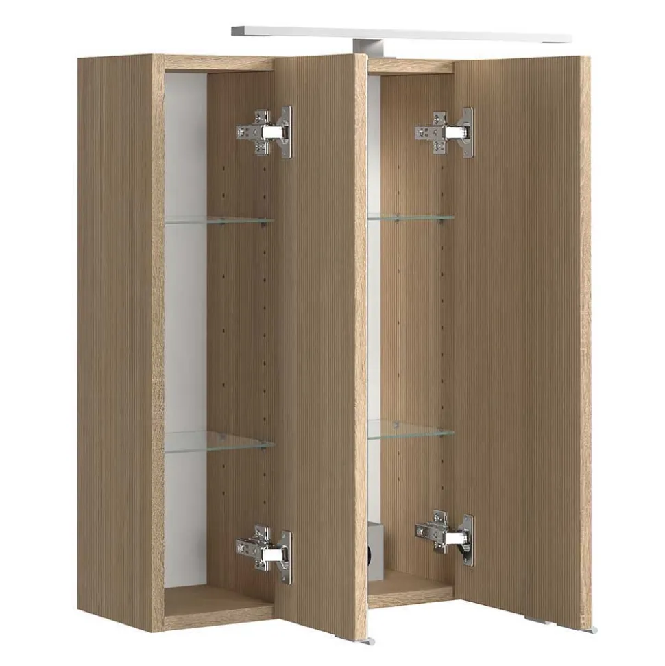 Kompletteinrichtung Badmöbel Set - Leitha (fünfteilig)