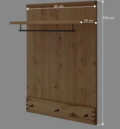 Kompletteinrichtung Diele in Wildeiche - Manaus (fünfteilig)