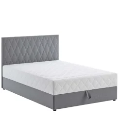 Komplettes Polsterbett H2 mit Stauraum - Enda