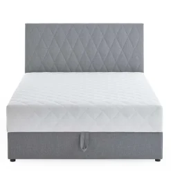 Komplettes Polsterbett H2 mit Stauraum - Enda