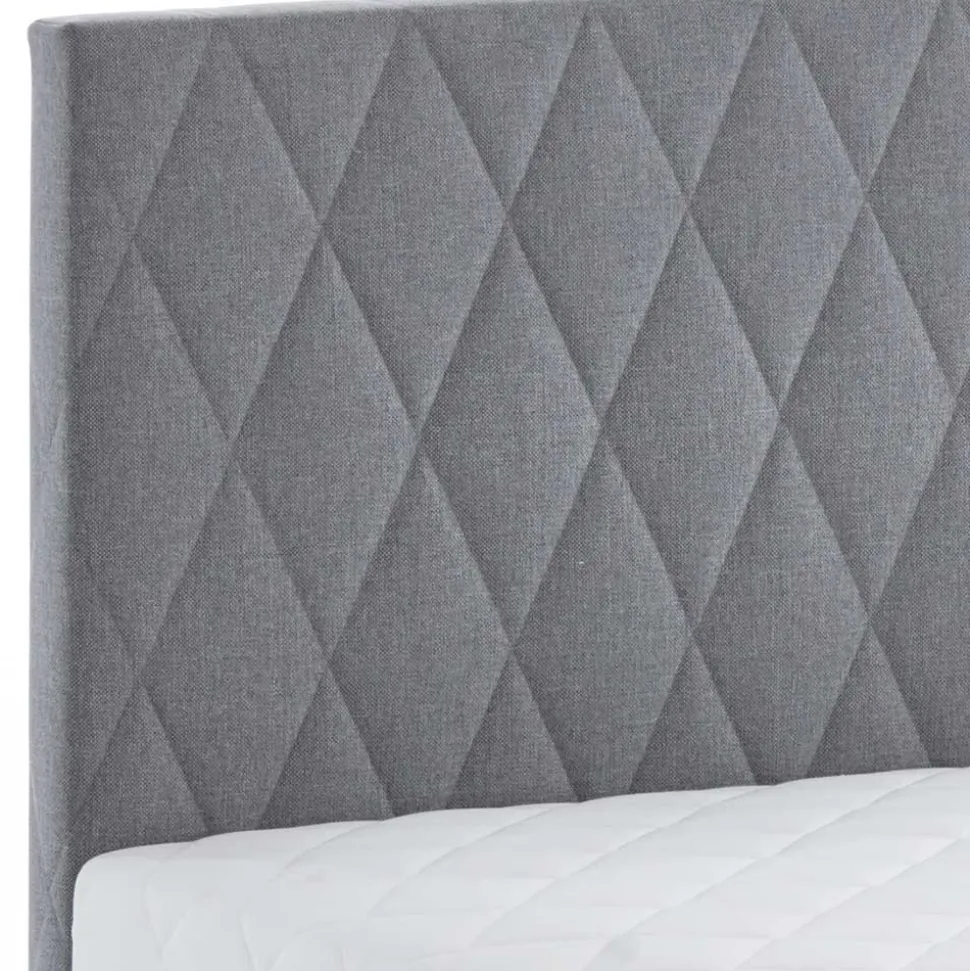 Komplettes Polsterbett H2 mit Stauraum - Enda