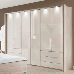 Komplett-Schlafzimmer in Creme - Rativian (vierteilig)