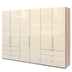 Komplett-Schlafzimmer in Creme - Rativian (vierteilig)