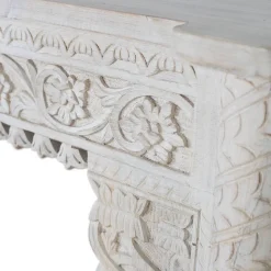 Konsolentisch in Mangoholz White Wash - Syrec