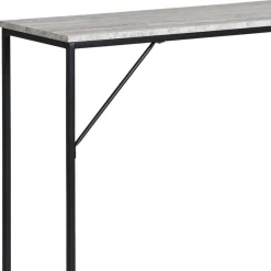 Konsolentisch in Marmoroptik Beigegrau - Chica