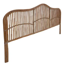 Kopfteil aus Rattan in Natur - Teako