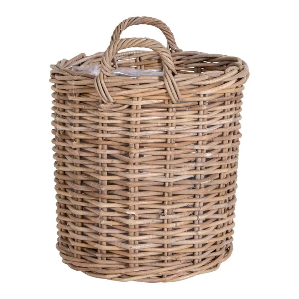 Körbe mit Griffen aus Rattangeflecht - Onda (vierteilig)