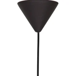 Kugel Hängelampe aus Flachsgewebe in Grau - Gioja