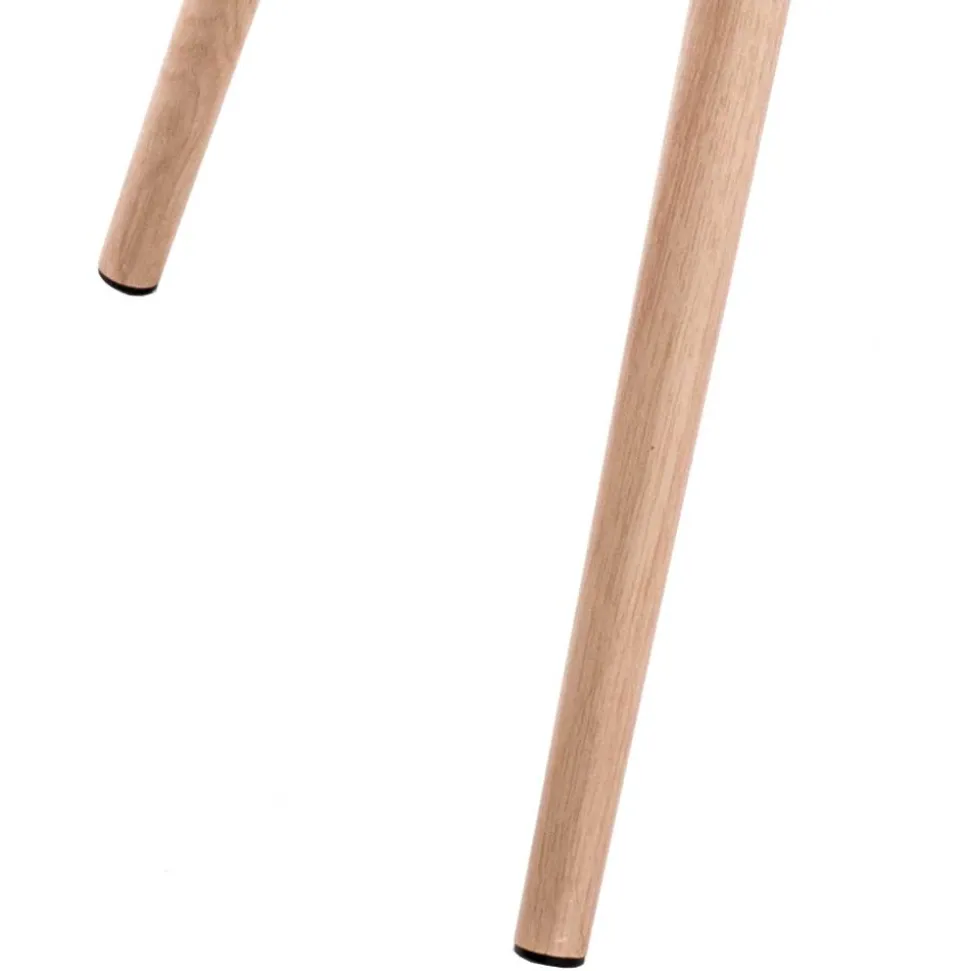 Kunstleder Hocker im Skandi Design - Arianno