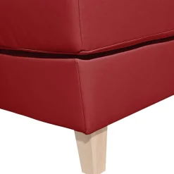 Kunstleder Megasessel in Rot - Pulnion