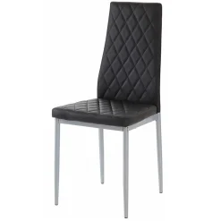 Kunstleder Stühle mit hoher Lehne - Sanura (Set)