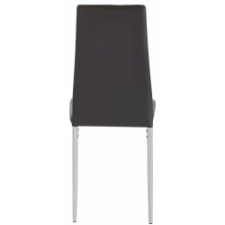 Kunstleder Stühle mit hoher Lehne - Sanura (Set)