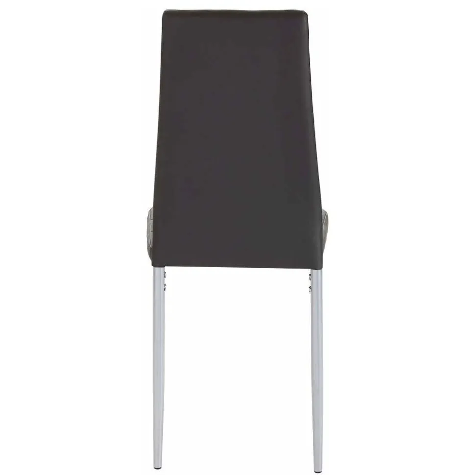 Kunstleder Stühle mit hoher Lehne - Sanura (Set)