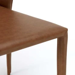 Kunstleder Stuhl komplett bezogen - Matrera (2er Set)