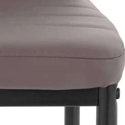 Kunstlederstühle in hellem Braun - Matieu (4er Set)