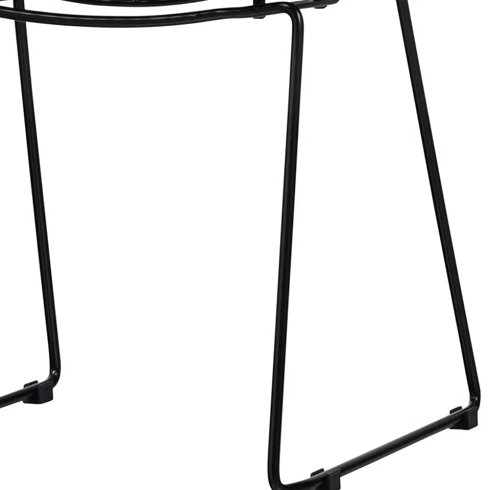 Kunstrattan Stühle in Schwarz - Delhia (2er Set)