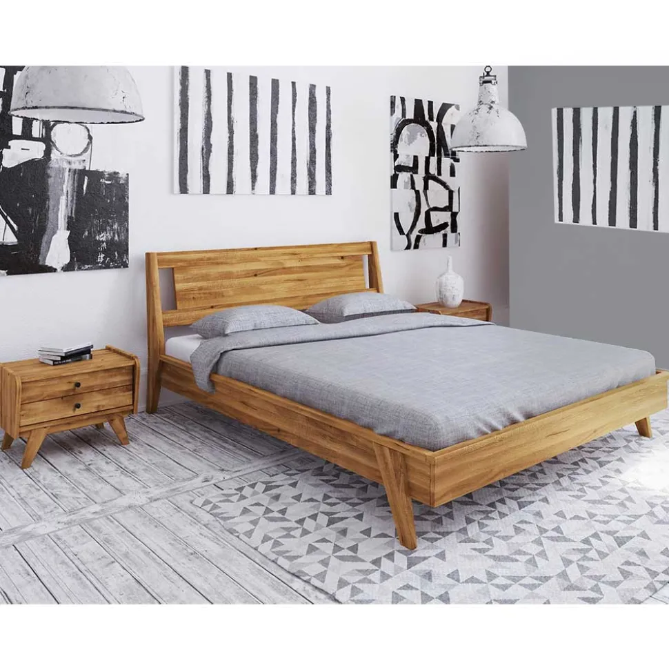 Kurzes Bett mit Unterlänge 190 cm - Hardus (dreiteilig)