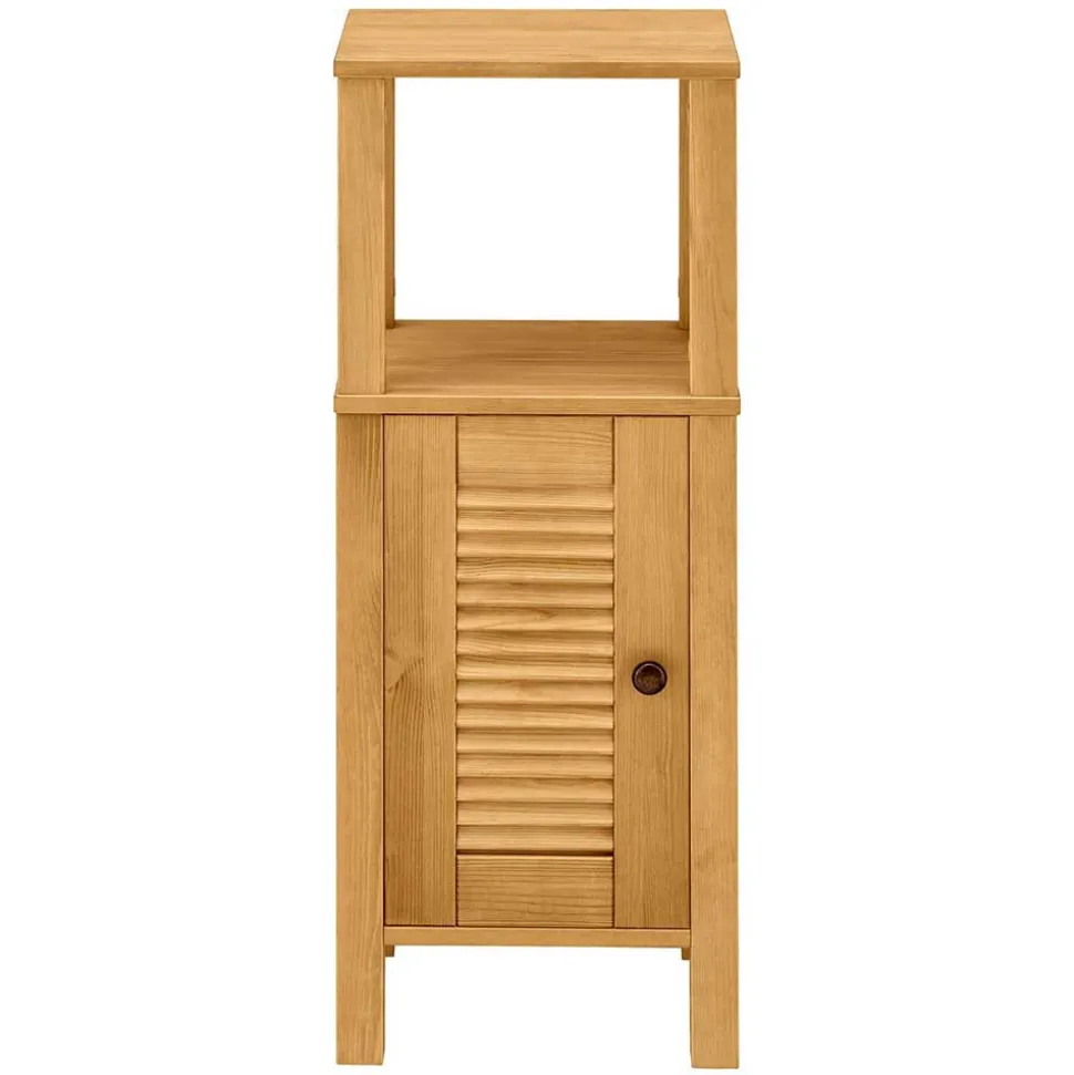 Landhaus Badmöbel aus Massivholz - Zavieca (vierteilig)