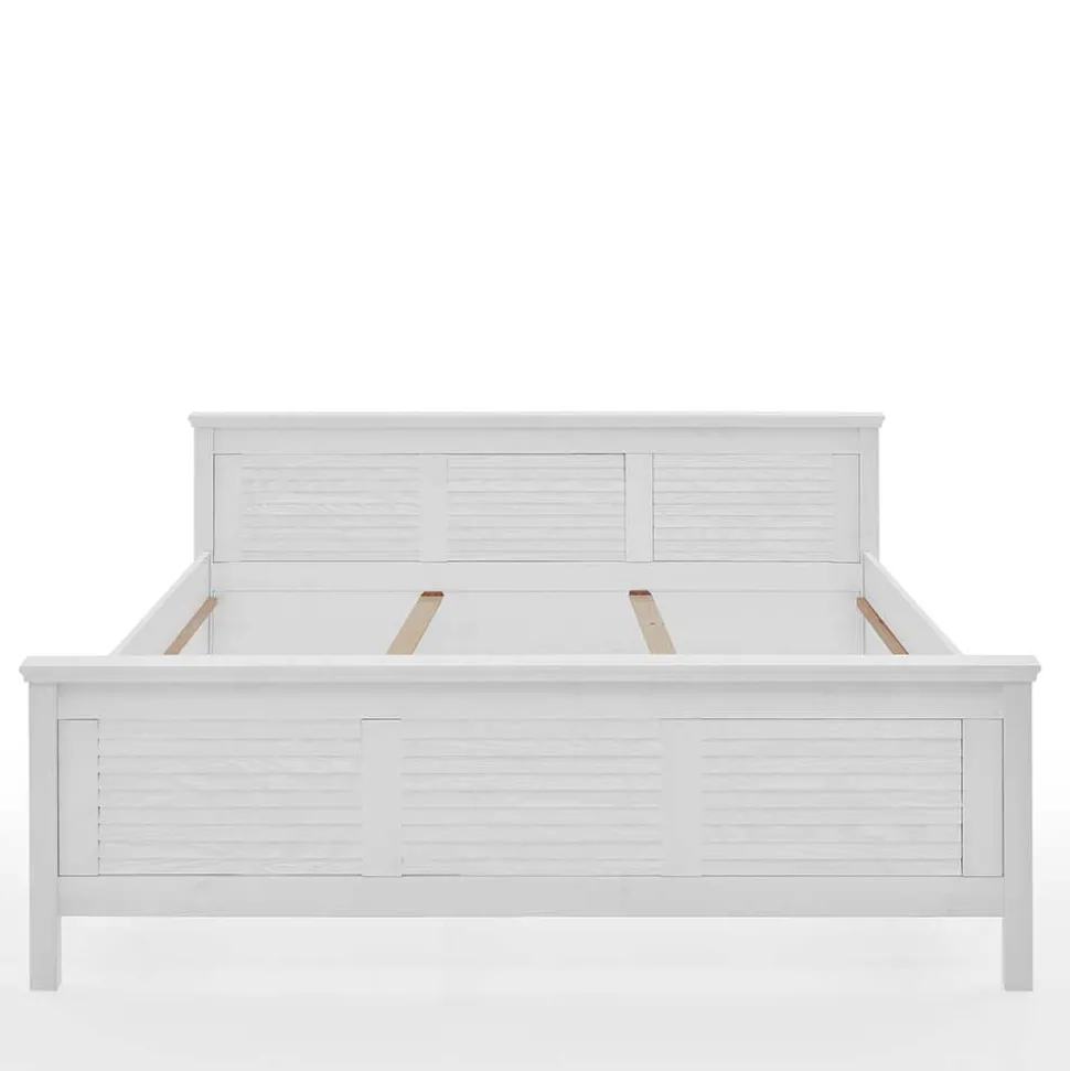 Landhaus Bett mit Kopf- und Fußteil - Mira