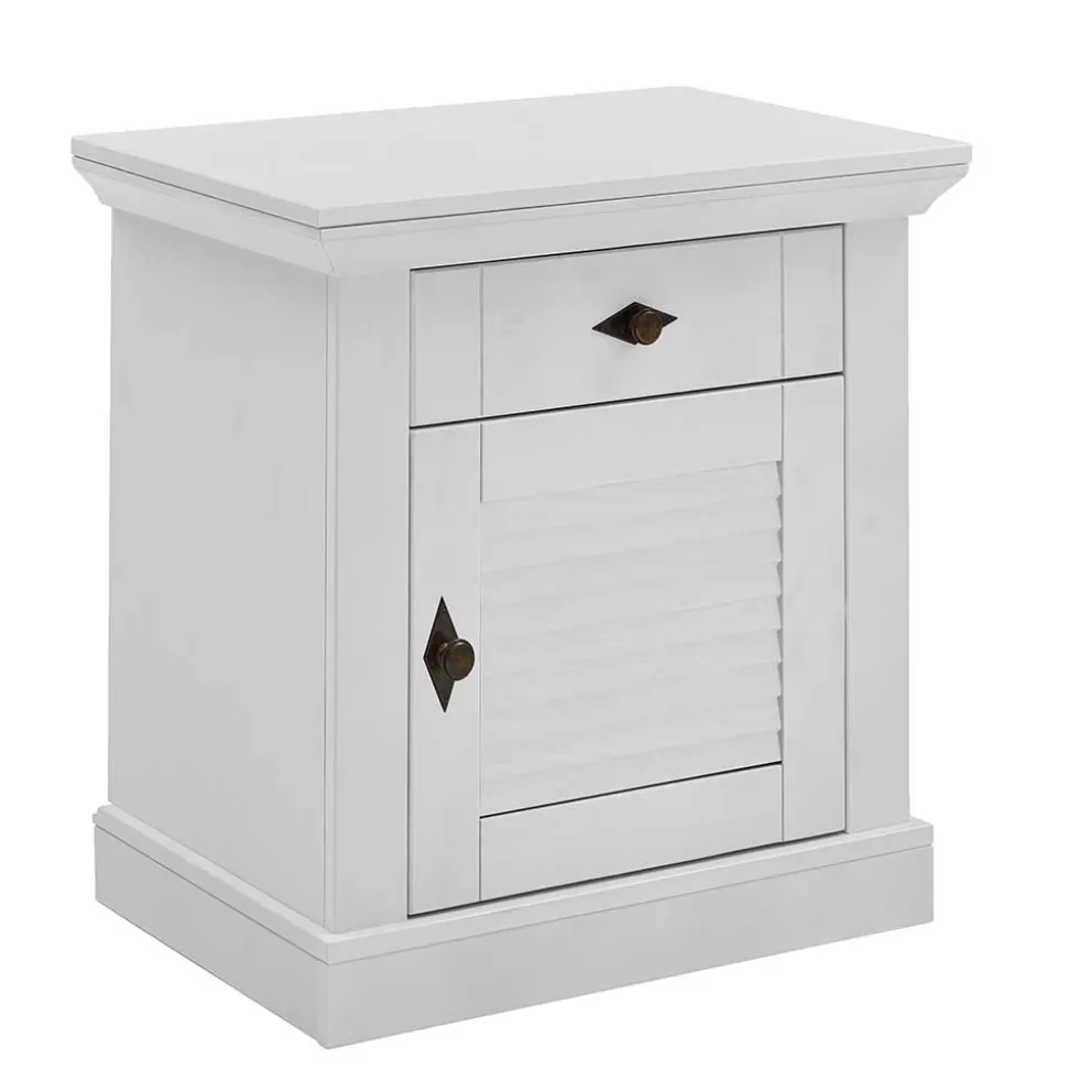 Landhaus Bett mit Kopf- und Fußteil - Mira