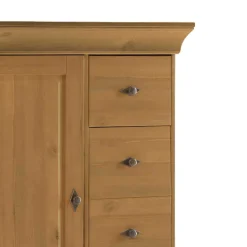 Landhaus Brotschrank Piatra aus Kiefer teilmassiv