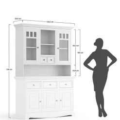 Landhaus Buffetschrank aus Kiefer - Manipur