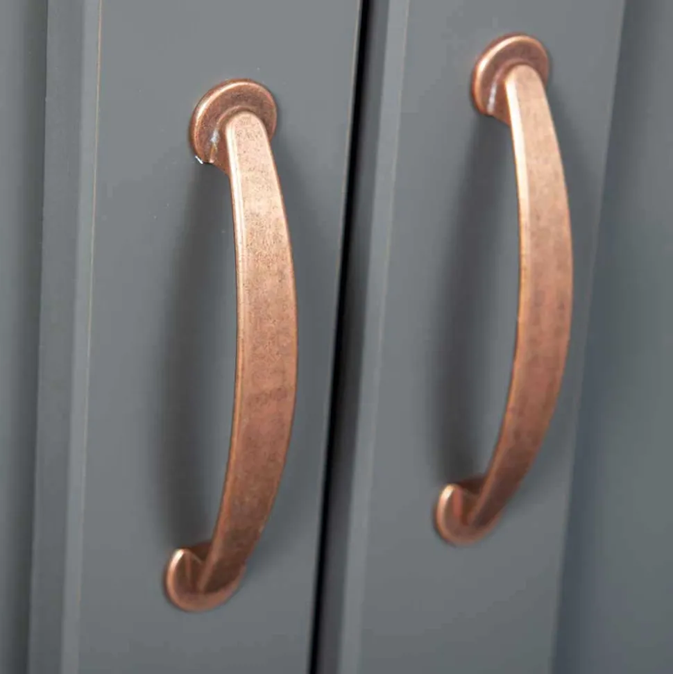 Landhaus Buffetschrank in Grau & Braun - Nepplan